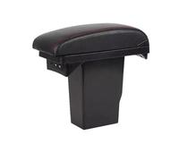 Bracciolo Auto Per Parti Di Retrofit Della Scatola Bracciolo Per Peugeot 2008 2012-2018(A Black red 3USB)
