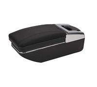Bracciolo Auto Per Peugeot Partner Tepee Car Armrest Box Box Accessori per auto Carica Bracciolo Auto Universale(C2 Black black NoUSB)