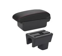 Bracciolo Auto Per Suzuki Per Swift 2005 2006-2023 Box Bracciolo Auto Bracciolo Accessori Auto Dettagli Interni Scatola Di Immagazzinaggio Parti Di Retrofit Auto Braccioli(C1 Black red NO USB)