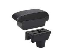 Bracciolo Auto Per Toyota Aygo X 2012-2017 2018 2019 Box Bracciolo Retrofit Parti Scatola Di Immagazzinaggio Accessori Auto(C3 Black white NOUSB)