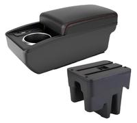 Bracciolo Auto Per TOYOTA Per AVANZA 2016 Bracciolo Centrale Per Interni Auto Parti Ricambio Accessori Contenitore(B1 Black red 6USB)