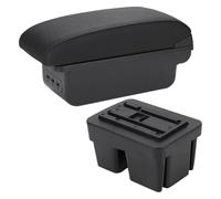 Bracciolo Auto Per VW Per Golf 7 Mk7 2014-2019 Bracciolo Auto Interno Scatola Portaoggetti Per Retrofit(B2 black line 3USB)