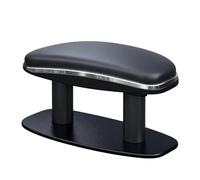 Bracciolo Auto - Supporto 16,5x7,7x8,5 Cm con Altezza Gomiti Regolabile e Imbottito | Bracciolo universale imbottito spesso per conducente | Compatibilità per SUV berlina e uso passeggeri