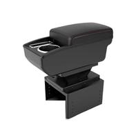 Bracciolo Box Accessori Per Braccioli Universali Per Auto Parti Di Retrofit Per Lo Stoccaggio Aumentano E Alleviano La Fatica(A3 Black white NOUSB)