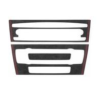 bracciolo Box Adatto per BMW E90 E92 E93 Serie 3 Console Centrale CD AC Modanature Interne Auto Accessori per la Tuning Bracciolo Auto(Red B)