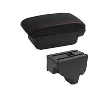 Bracciolo Box Box Bracciolo Adatto Per Peugeot 208 2019-2024, Box Portaoggetti Per Bracciolo Auto, Parti Di Ricambio Dedicate, Accessori Interni Per Auto Braccioli per auto(A1 Black red NO USB)