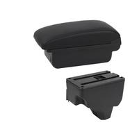 Bracciolo Box Box Bracciolo Adatto Per Peugeot 208 2019-2024, Box Portaoggetti Per Bracciolo Auto, Parti Di Ricambio Dedicate, Accessori Interni Per Auto Braccioli per auto(A1 Black line NO USB)