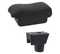 Bracciolo Centrale Auto Per Nissan Per Terrano 3 Bracciolo Centrale A Doppio Strato Per Auto(B2 Red Lin)