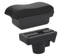Bracciolo Centrale Auto Per Opel Per Astra H 2006-2011 Bracciolo Per Auto Con Superficie Curva Contenitore Portaoggetti(C2 Black line NO USB)