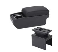Bracciolo Centrale Bracciolo Universale Per Auto Scatola Modello Accessori Per Di Immagazzinaggio Automatica Modifica Interni Bracciolo Portaoggetti(C2 Black line NO USB)