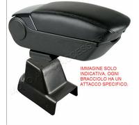 BRACCIOLO CENTRALE Carbon 2 USB Compatibile Abarth Punto Evo 3p (06/10>04/2012