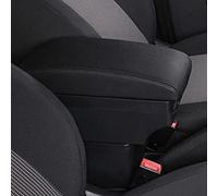 Bracciolo centrale Compatibile Con Fiat 500 2011-2018 2019 2020 2021 Scatola Bracciolo Per Auto Dedicata Scatola Portaoggetti Bracciolo A Doppio Strato Contenitore Centrale Bracciolo(Black line)