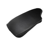 Bracciolo centrale dell'auto Per BMW Serie 3 F30 2013-2018 Copertura del bracciolo centrale Per dell'auto in morbida pelle con trama in carbonio(RHD white line)