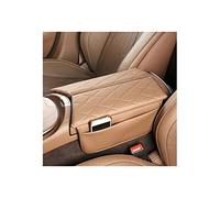 Bracciolo centrale dell'auto Per Mercedes Per Benz W213 Per Classe E 2017-2022 CLS 2018-2022 Console Bracciolo Box Copertura Pad Antigraffio Pelle Bracciolo Cuscino(Chestnut)
