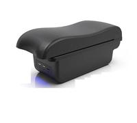 Bracciolo Centrale Per Auto Honda Per Fit Per Jazz Speciale Per Modelli 2015-2020 Con Doppio Strato E Vano Portaoggetti Integrato. Interni Modificati Scatola(A2 Black line NO USB)