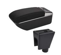 Bracciolo centrale per auto Per Chevrolet Per Spark 3 III Aveo T200 Bracciolo Console Contenitore Decorazione Accessori Auto Parte Interna Box bracciolos Console Centrales(D Black black NoUSB)