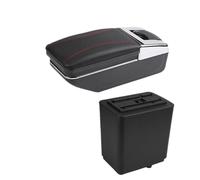 Bracciolo Centrale Per Citroen Per Berlingo Bracciolo Box Auto Bracciolo Box Portaoggetti Retrofit Dedicato Accessori Auto Auto Poggia Braccio(A red line NO USB)