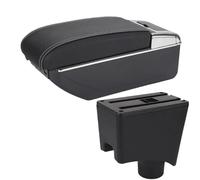 Bracciolo Centrale Per Dacia Per Sandero Per Logan 2 Bracciolo Portaoggetti Accessori Auto(B3 Black white 7USB)