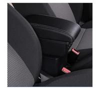 Bracciolo Centrale Per Fiat Per Panda II 2 Bracciolo Centrale Poggiabraccia Console Centrale Accessori Portabicchieri Porta USB Bracciolo Portaoggetti(B-Black white line)