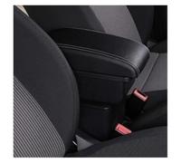 Bracciolo Centrale Per Fiat Per Panda II 2 Bracciolo Centrale Poggiabraccia Console Centrale Accessori Portabicchieri Porta USB Bracciolo Portaoggetti(A-Black white line)