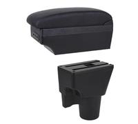 Bracciolo Centrale Per KIA Per Picanto Bracciolo Centrale Scatola Di Immagazzinaggio Contenuti Con Prodotti USB Accessorio Per Lo Styling Dell'Interno Dell'Auto Bracciolo Portaoggetti(E1 Black Line)