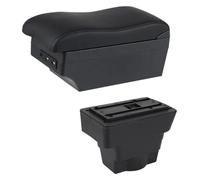 Bracciolo Centrale Per Opel Per Astra J 2012-2023 Bracciolo Centrale Per Auto Con Portaoggetti USB(E2 Black Line)