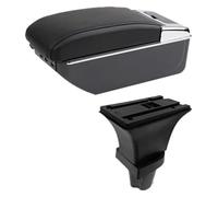 Bracciolo Centrale Per Toyota Per Aygo Bracciolo Centrale Con Portaoggetti USB Accessori Auto(D black line 7USB)