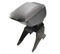 Bracciolo centrale universale per console centrale, in similpelle, colore: grigio