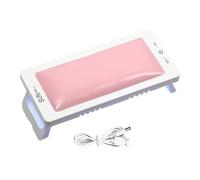 Bracciolo Con Lampada LED Gel Essiccatore Polacco Polacco Curing Lampada Manicures Bracciolo Cuscini Per Disegni
