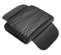 Bracciolo Console Centrale Per Nissan Per Qashqai J10 J11 Bracciolo Auto Cuscino Pelle E Spugna Tappetino Supporto Per I Gomiti(B-Black)