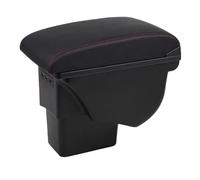 Bracciolo Console Per Kia Per Soul 2009 2010 2011 2012 2013 2014 Accessori Stoccaggio Box Bracciolo Auto(Cuir noir A1)