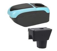 Bracciolo Console Per Renault Per Duster Box Bracciolo Portaoggetti Auto Dettagli Interni(Black Blue)
