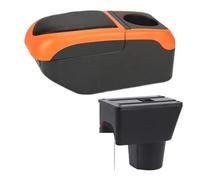 Bracciolo Console Per Renault Per Duster Box Bracciolo Portaoggetti Auto Dettagli Interni(Black Orange)