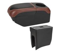 Bracciolo Console Per Renault Per K-ZE Per Dacia Box Bracciolo Centrale Auto Retrofit Interno(Black Curry)