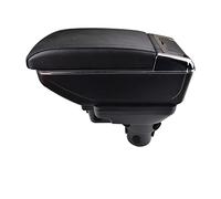 Bracciolo della console centrale per auto Bracciolo per auto per Hyundai per Solaris 2 / per Accent per Verna 2017 2018 centrale in pelle PU Console Contenitore vassoio