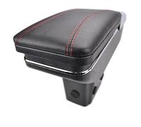 Bracciolo della console centrale per auto Scatola portaoggetti centrale per console per per Cruze 2009-2015 Bracciolo girevole 2010 2011 2012 2013 2014(Rosso)