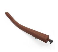 bracciolo dell'auto Per BMW Serie 5 F10 F11 F18 2010-2017 Copertura del bracciolo della console centrale Coperchio di ricambio in pelle per scatola portaoggetti(Marrone,Trim Strip)