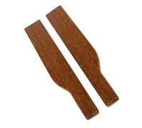 Bracciolo di legno lucidato liscio allargato della ferrovia di legno della