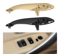 Bracciolo e maniglia della portiera dell'auto per BMW F30 F35 Serie 3, realizzato in materiale ABS per uso quotidiano (posteriore destro, nero)