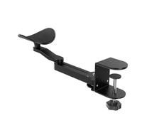 Bracciolo estensibile per scrivania | Supporto regolabile per avambracci con braccio estensibile, accessorio girevole a 360° per uso ambidestro