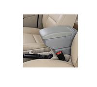 Bracciolo Estensore Auto Per Skoda per Fabia 3 2015 2016 2017 Doppio Strato Bracciolo Box Con Portabicchiere Posacenere 9 USB Car Console (E2 9USB)