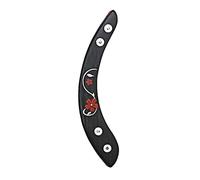 Bracciolo in legno per chitarra, con nastro di montaggio, autoadesivo, per chitarra, accessorio per chitarra folk da 99 a 104 cm
