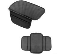 Bracciolo in pelle per console centrale, con borsa espandibile, antipolvere e costruzione per un uso a lungo termine in veicoli (E)