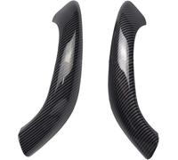 Bracciolo interno Kit Di Estrazione Del Pannello Bracciolo Della Maniglia Della Portiera Interna Compatibile Con BMW PER X1 X2 F48 F49 F39 OE 51417417513 2016 2017 2018 2019 2020(Fiber texture 2pcs)