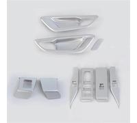 Bracciolo Interno Per Auto, Alzacristalli, Pulsantiera, Maniglia, Coperchio Per Toyota Per Alphard Per Vellfire Serie 40 2023-2024 Interni Telaio Copertura Trim(Argento,X-4)