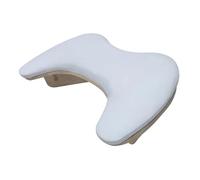 Bracciolo Manicure - Cuscino per unghie, design ergonomico inclinato, più comodo, cuscino per poggiapolsi per unghie, per manicure che richiedono molto tempo (bianco)