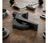 Bracciolo nero 5 x 5 x 2 cm per tecniche per mk2 per mk3 nero (4 pezzi) | Materiale ABS di alta qualità, durevole e stabile, compatibile con SL1200/SL1210, nero anodizzato
