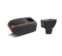Bracciolo per auto box bracciolo console centrale con portabicchieri accessori per styling parte per Hyundai getz(Black-coffee)