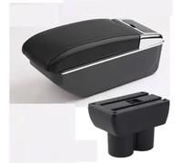Bracciolo per Auto Box Bracciolo per Auto 1998-2018 Parti di Retrofit Interne Scatola Portaoggetti per Bracciolo Accessori Auto per Jimny JB23 JB43(B2 Black Line No USB)