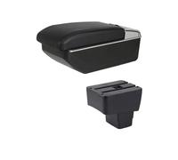 Bracciolo per auto bracciolo per scatola portaoggetti per console centrale accessori interni per automobili per Toyota Scion(B-black black line)